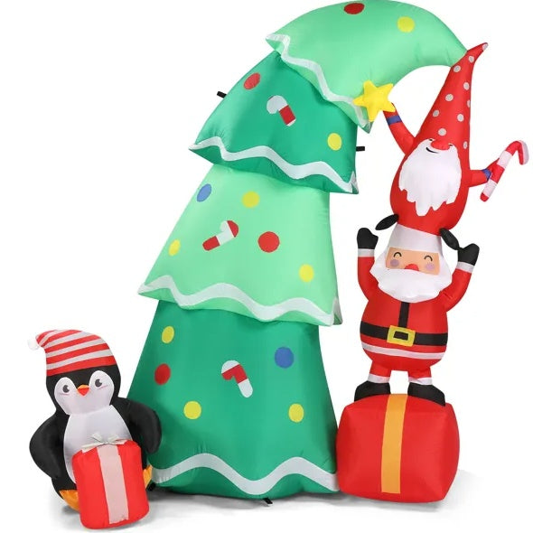 6 FT Lighted Christmas Inflatable Decoration
