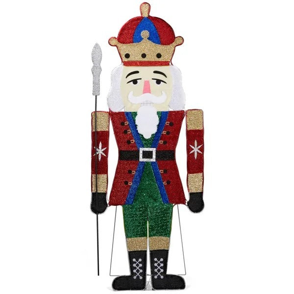 Lighted Nutcracker Christmas Yard Decorations