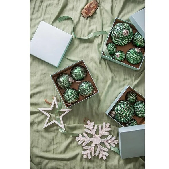 Christmas Ball Ornaments Set Of 6