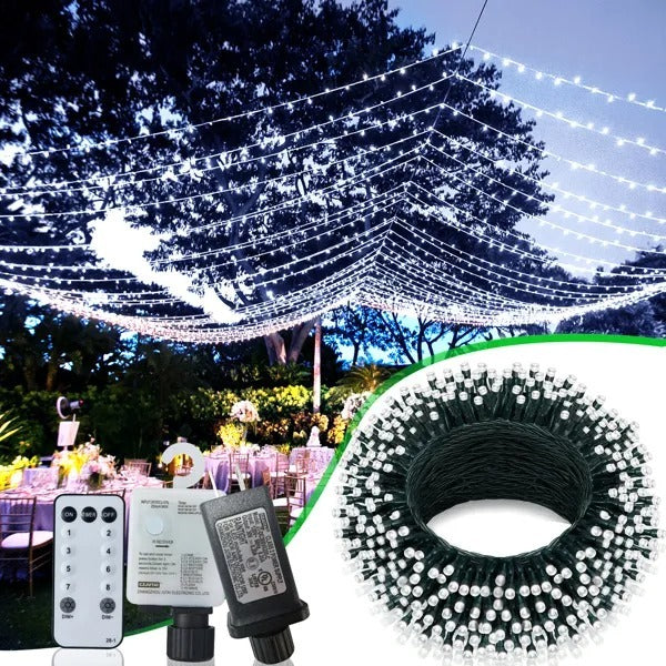 197 FT LED Outdoor Christmas  Lights