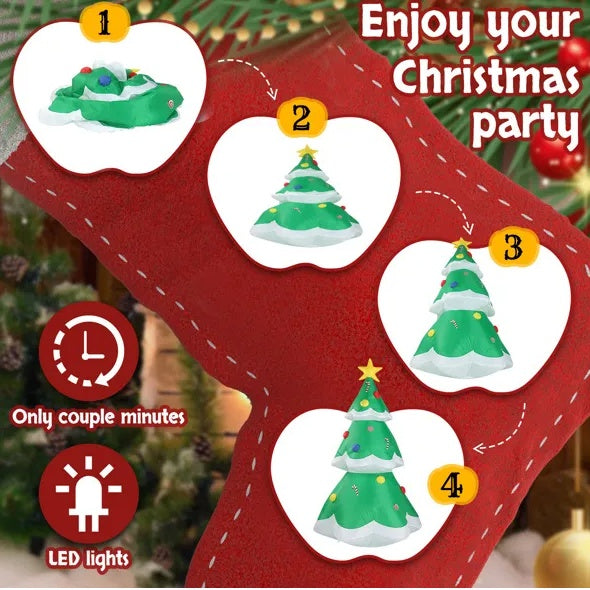 6.9 FT Lighted Christmas Inflatable Decoration
