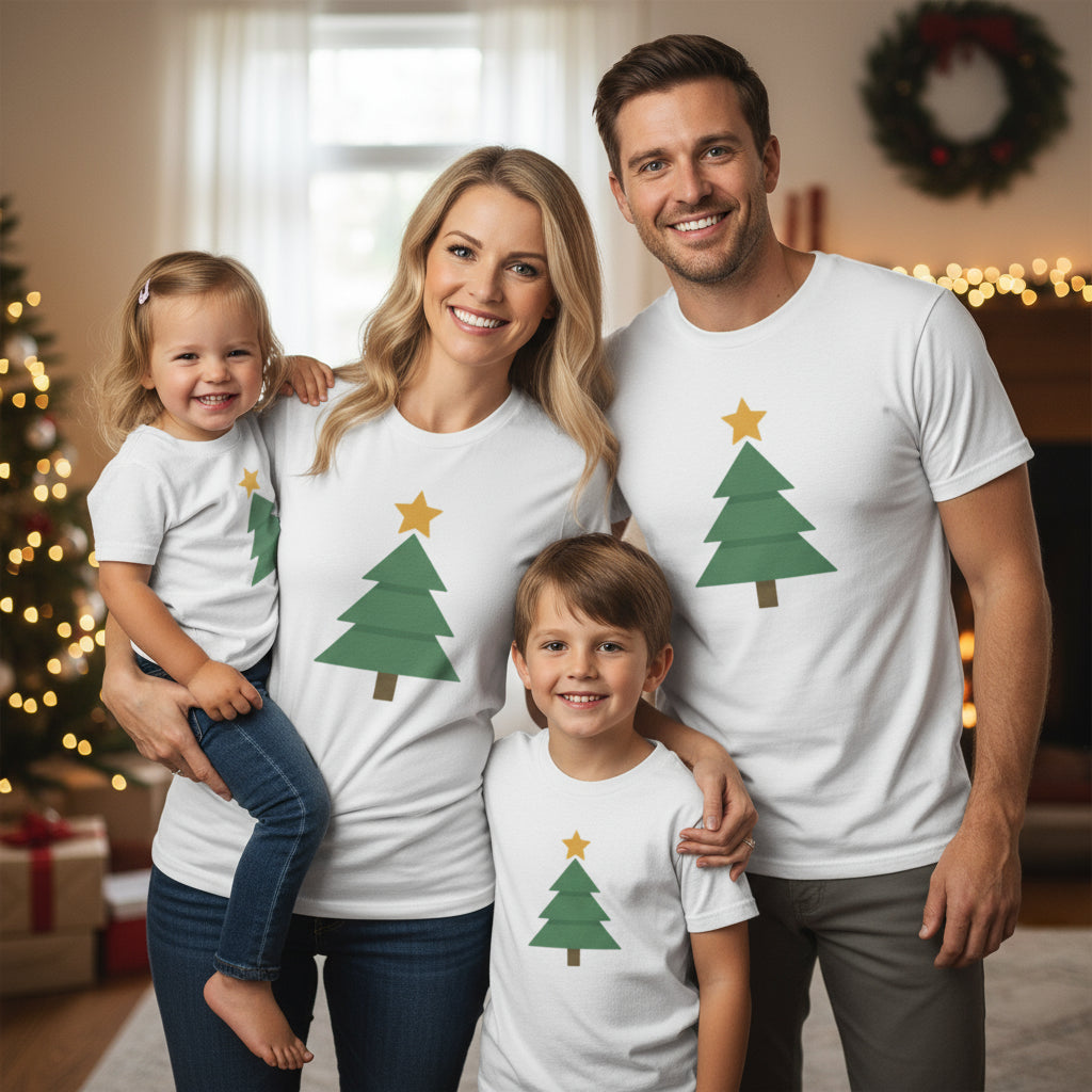 Holiday Tree Unisex Heavy Cotton Tee