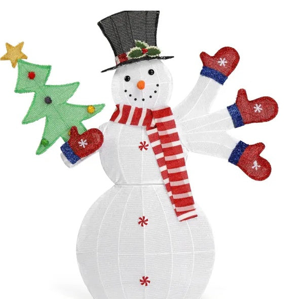 Lighted Snowman Christmas Yard Decorations
