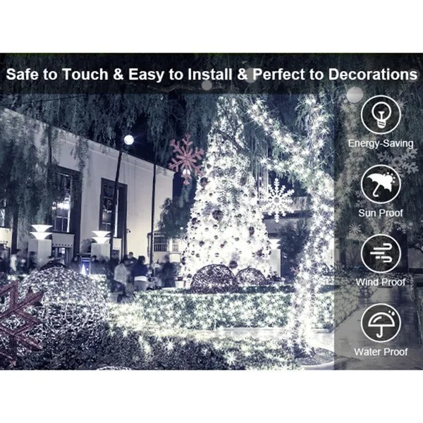 197 FT LED Outdoor Christmas  Lights