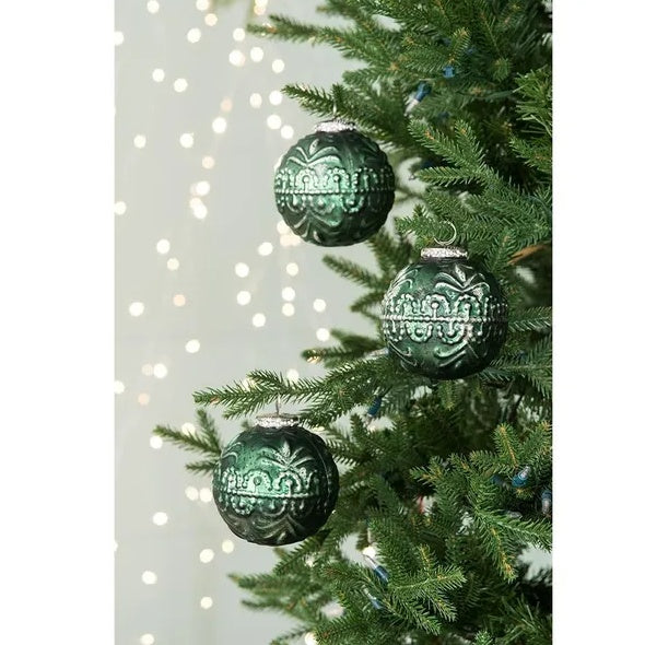 Christmas Ball Ornaments Set Of 6