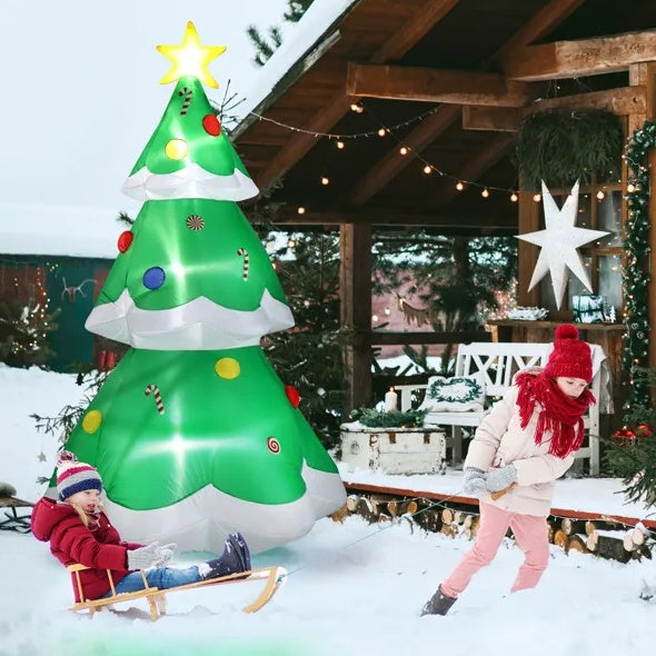 6.9 FT Lighted Christmas Inflatable Decoration